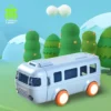 Creative Baby Bus Design Children’s Straw Water Cup Blue Creative Baby Bus Design Children’s Straw Water Cup Blue
