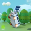 Creative Baby Bus Design Children’s Straw Water Cup Blue Creative Baby Bus Design Children’s Straw Water Cup Blue