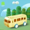 Creative Baby Bus Design Children’s Straw Water Cup Yellow Creative Baby Bus Design Children’s Straw Water Cup Yellow