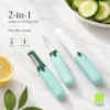 Two-in-one multi-function knife for Website 2-in-1 Knife and Peeler for home