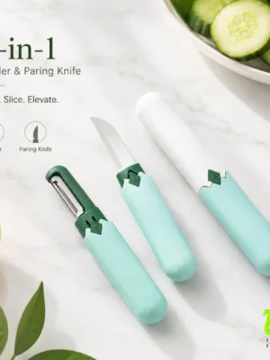 2-in-1 Knife and Peeler for home