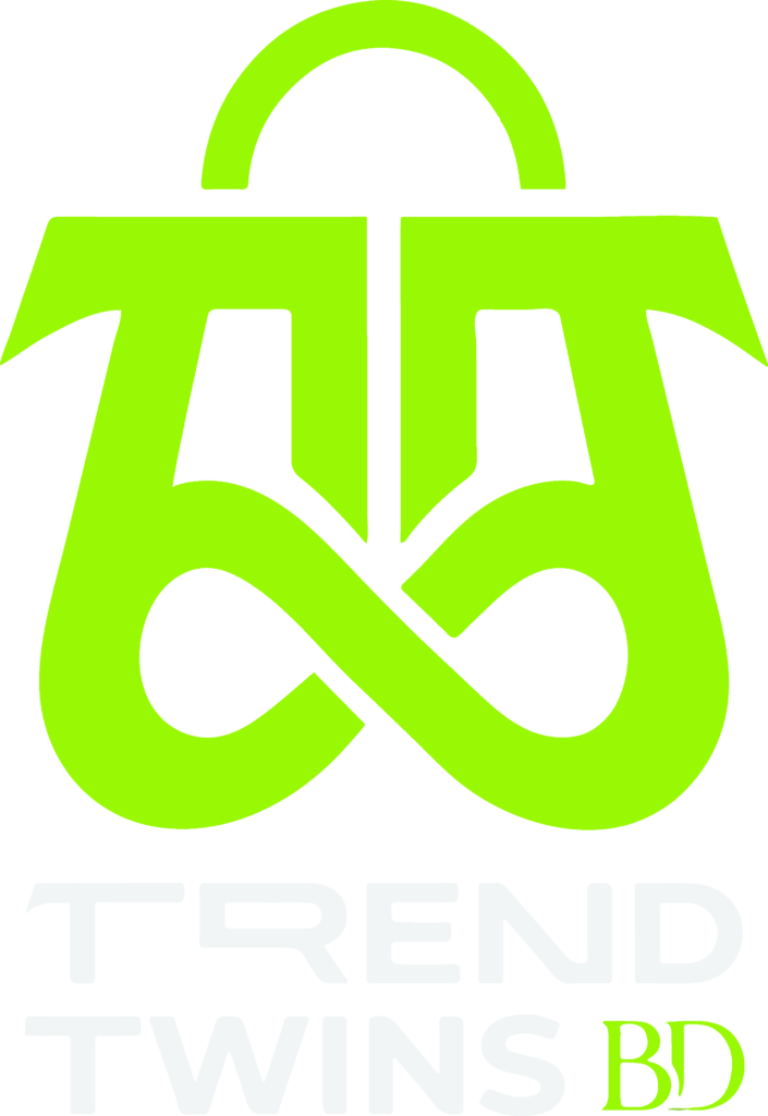 Trend Twins BD White & Green Logo