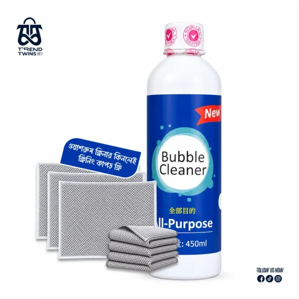Bathroom Cleaner Spray All-Purpose Bubble Cleaner (450ml) Bathroom Cleaner Spray All-Purpose Bubble Cleaner (450ml)