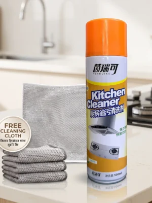 All-Purpose Bubble Cleaner (450ml) – রান্নাঘর ও ঘরবাড়ির জেদি দাগ পরিষ্কারের সেরা Foam Cleaner Spray